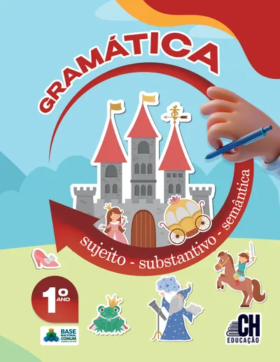 Capa do Livro Gramática - 1º Ano