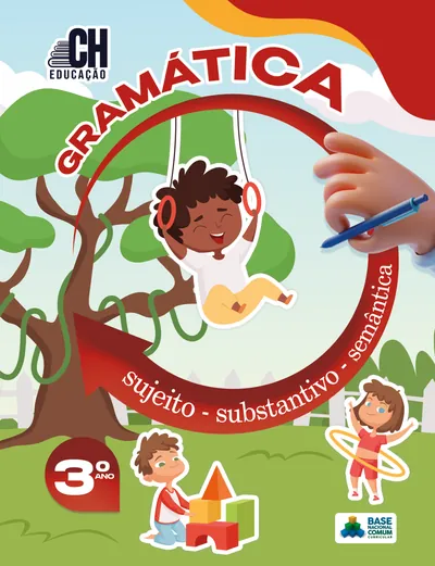 Capa do Livro Gramática - 3º Ano
