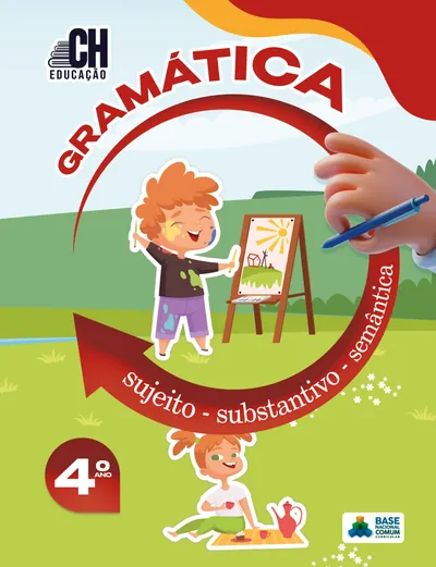Capa do Livro Gramática - 4º Ano