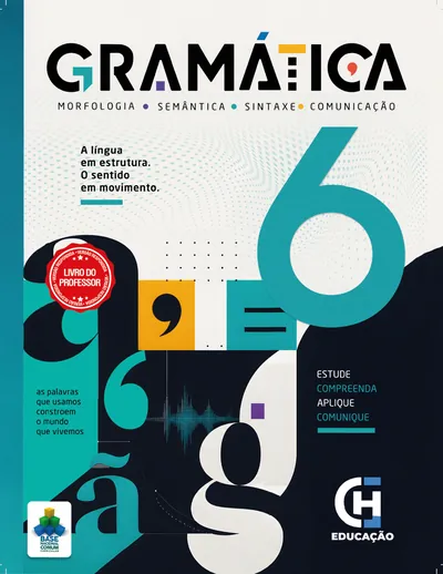 Capa do Livro Gramática - 6º Ano