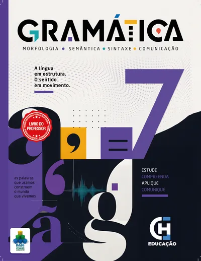 Capa do Livro Gramática - 7º Ano