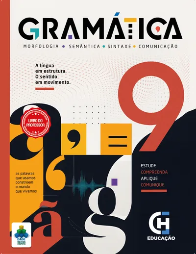 Capa do Livro Gramática - 9º Ano