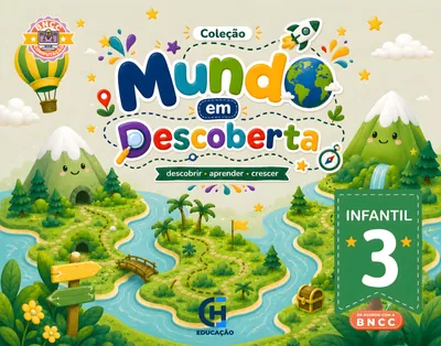Capa do Livro Coleção Infantil - 3 Anos