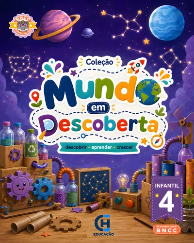 Capa do Livro Coleção Infantil - 4 Anos