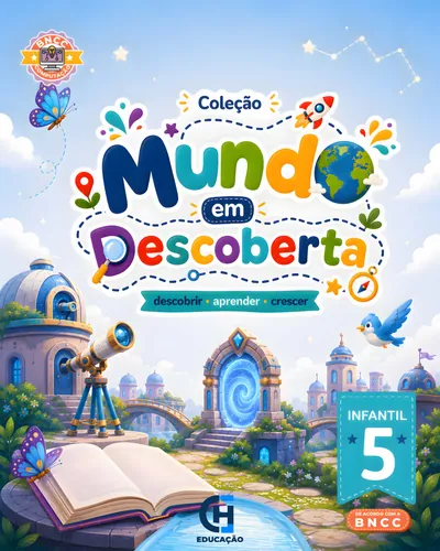 Capa do Livro Coleção Infantil - 5 Anos