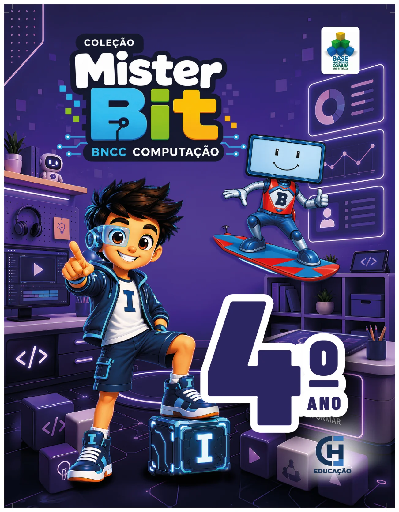 Capa do Livro MisterBit - 4º Ano